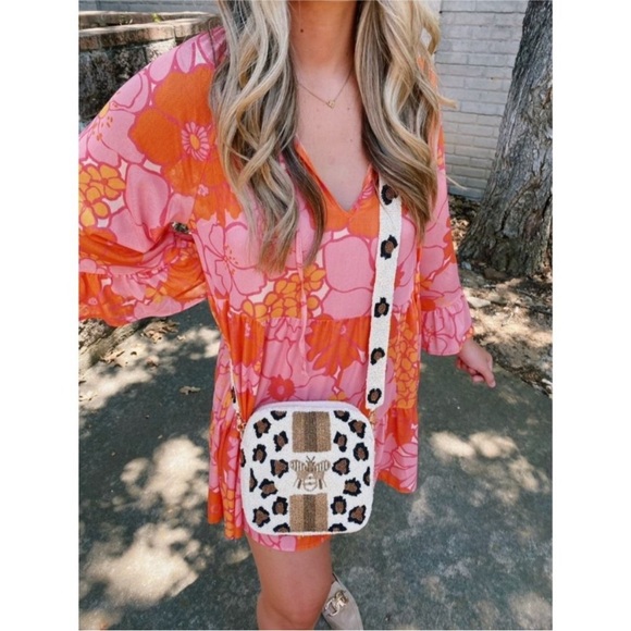 NWT Show Me Your MuMu Viola Retro Garden Mesh Mini Dress - Picture 7 of 10